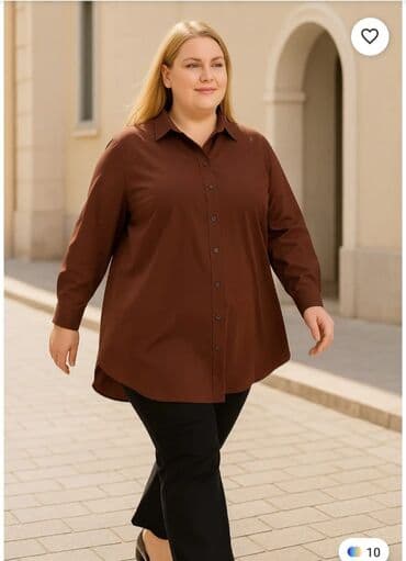 женские футболки и майки в полоску: YENİDİR!!📣📣BÖYÜK ÖLÇÜLÜ KÖYNƏK🧥.Onlayndan alınıb 🛍 — 1