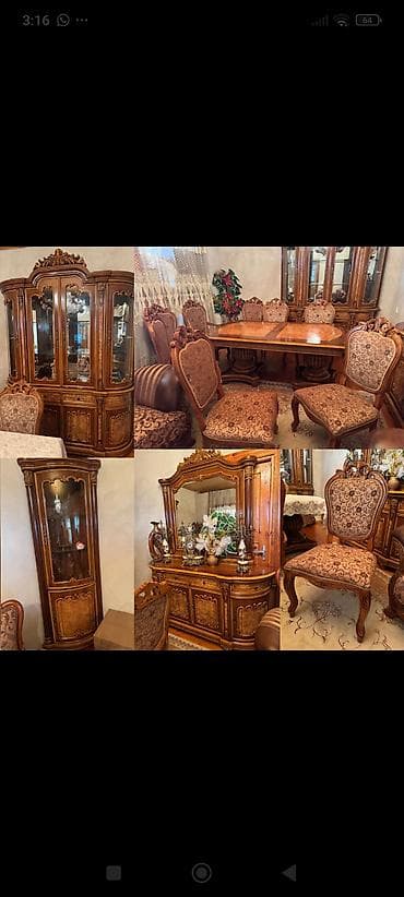 2ci el mebel: İşlənmiş, Komod, Masa və oturacaqlar, Servant, Kredit yoxdur — 1