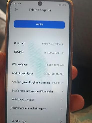 телефон fly e: Redmi Note 12 Pro, 256 ГБ, цвет - Черный — 3