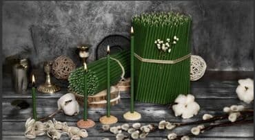 Lincoln: Свеча Цилиндрическая, Пчелиный воск — 3