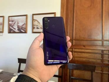 Realme 5, 64 GB, rəng - Bənövşəyi, Sensor, Barmaq izi, İki sim kartlı