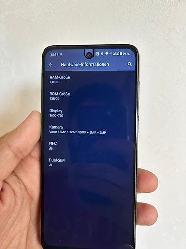 tab s7 fe: Motorola Moto G23, 128 GB, rəng - Göy, Face ID, Barmaq izi, İki sim kartlı — 5