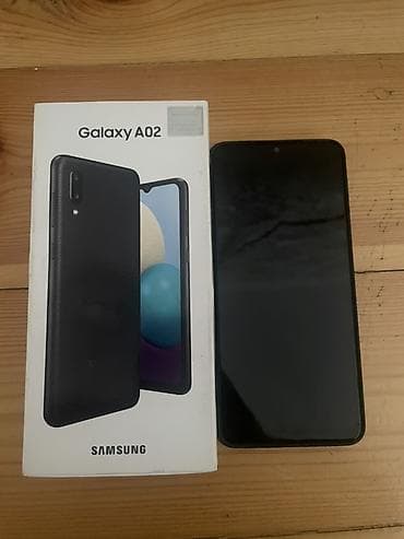 philips xenium 9@9q: Samsung Galaxy A02, rəng - Qara, İki sim kartlı — 2