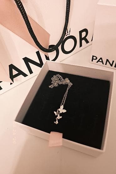 Pandora gümüş boyunbağı - Brend: Pandora - Material: 925 ayar gümüş - — 2
