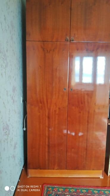 işlənmiş şfanerlər: İşlənmiş, Açılan, 2 qapılı Düz dolab, Qarderob, paltar dolabı, Rusiya — 1