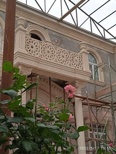 Клининговые услуги: Fasad və dekorativ daş işləri – təbii daşdan oyma elementlər — 4