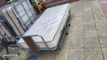 tek neferlik carpayilar: Yeni, Təknəfərlik çarpayı, Bazasız, Matras ilə, Siyirməsiz, Azərbaycan — 1