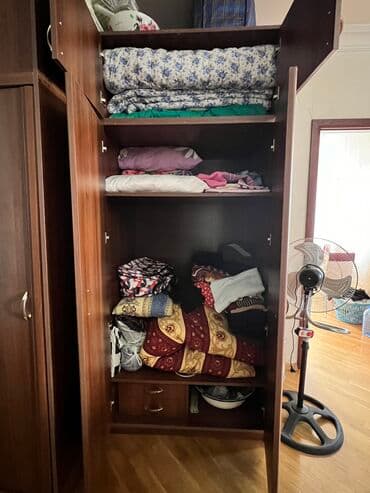 dehliz ucun oboylar: İşlənmiş, Açılan, 4 qapılı Düz dolab, Dəhliz dolabı — 2