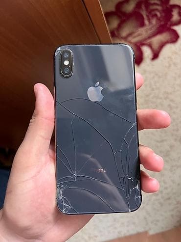 IPhone X, 64 GB, Space Gray, Qırıq — 3