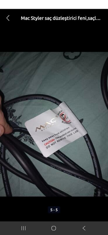 Düzləşdiricilər və ütüfenlər: Mac Styler saç düzləşdiricisi ilə saçlarınızı asanlıqla düzəldə — 4