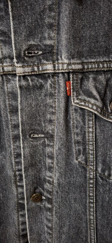 Pencəklər: Levi’s marka cins gödəkçə - Klassik Levi Strauss & Co. dizaynı — 4