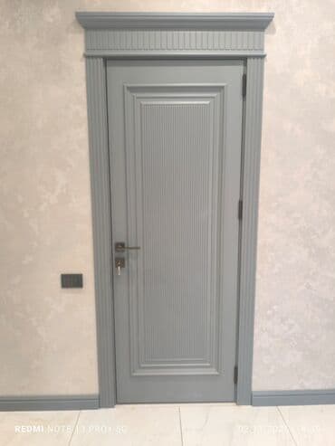 qapi ucun aksesuarlar: Yataq otağı üçün Yeni Otaq qapısı 90x205 sm Çərçivə ilə, Zəmanətli, Ödənişli quraşdırma, Pulsuz çatdırılma — 10