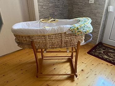 usaq beshiyi: Oğlan və qız üçün, Dördbucaq, Beşik, Dəstsiz, Matras ilə, Yellənmə mexanizm ilə — 2