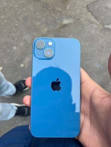 iphone 13 128 qiymeti: IPhone 13, Göy, Face ID — 4