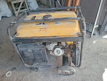 termos satilir: Generator AKSA türk malı gücü 5.5 KVA Benzin, Çox yaxşı işləyir. Yağı — 3
