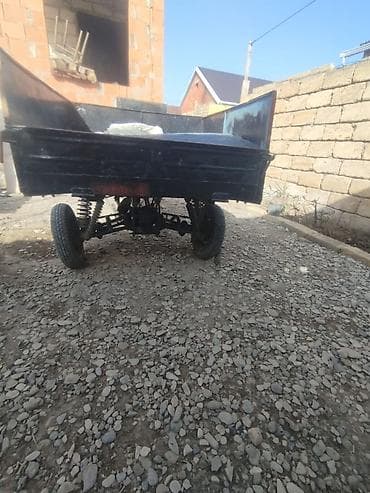 qoşqu ev: Yükdaşıma üçün 3 təkərli motosiklet (skuter-üstü qoşqulu) - Ön — 4