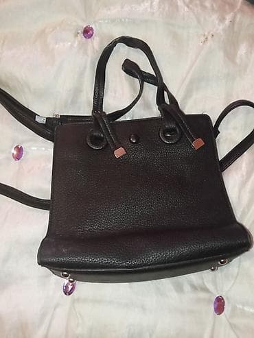 Сумки: Emporio Armani qadın çantası - Rəng: qara - Material: toxumalı (dəri — 3