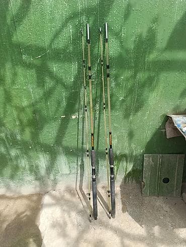 hobbi: Balıqçılıq qamışı dəsti - Dörd ədəd iki hissəli balıqçılıq qamışı - — 2