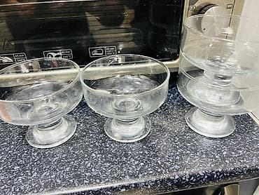 tort ata ucun: Tort və şiriniyyat qabı, Şüşə — 2