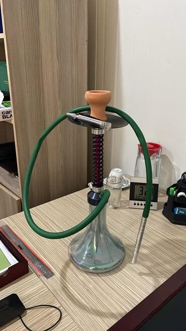 mor şampun qiymeti: Nargilə dəsti - Şüşə kolba: iri həcimli, opal/iridescent effektli — 1