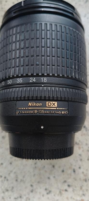 nikon şunuru: Nikon D80 18-135mm f/3.5-5.6G ED obyektiv - DX format üçün universal — 1