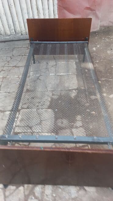 demir profiler: Təknəfərlik çarpayı, Bazasız, Matrassız, Siyirməsiz — 1