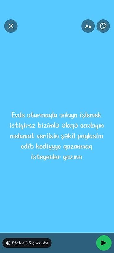 muellime teleb olunur: SMM menecer tələb olunur, İstənilən yaş, Təcrübəsiz — 1