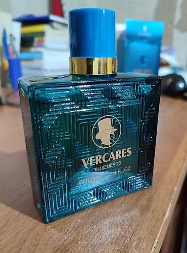 bil: Kişi duxusu Vercares blue heros 100ml 3.4 FL.OZ. təxmini 10ml yaxın — 2