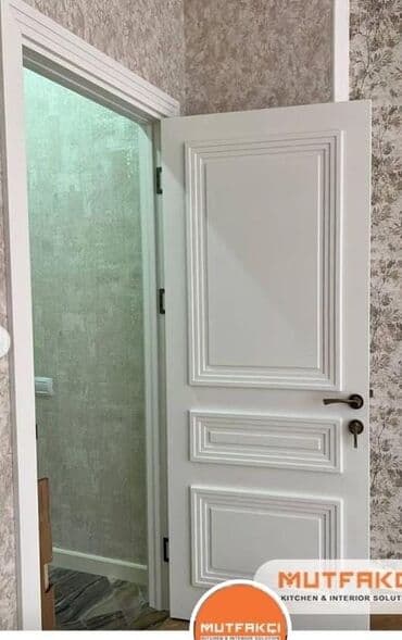 otaq qapilari 2022 qiymətləri: Yeni Otaq qapısı 90x205 sm Zamok və çərçivə ilə, Zəmanətli, Pulsuz quraşdırma, Pulsuz çatdırılma, Ödənişli çatdırılma, Rayonlara çatdırılma — 19