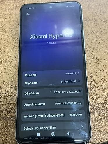 iphone 9 plus: Redmi 13, 256 GB, rəng - Ağ — 1