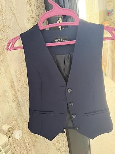 Jilet, S, rəng - Göy