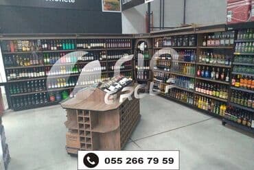 Ofis mebeli: Şerab vitrinlərin sifarişi — 2