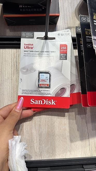 hdd 2 tb: SanDisk Ultra SDXC UHS-I yaddaş kartı – 256 GB - Tutum: 256 GB - Növ — 1