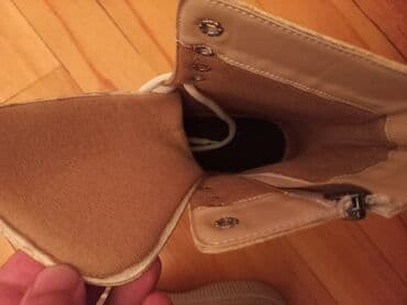 qiz ucun botlar: Ölçü: 38, rəng - Bej, Yeni — 6