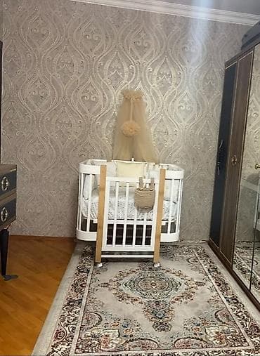 Для девочки и мальчика, Овальная, Колыбель, Без бортиков, С матрасом, Без механизма качания