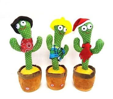 Kaktus Oyuncaq Zariyatqa ile işleyir Musiqi ile reqs edir Dediyivi