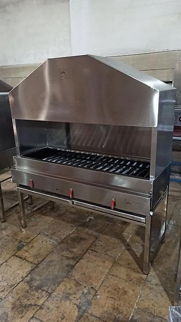 kabab: Paslanmayan poladdan peşəkar manqal və tüstüçəkmə sistemi - Material — 4