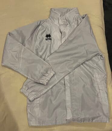 kişi köynəkləri: Errea tərəfindən istehsal olunan bu ağ polo köynək, üst hissəsində — 4