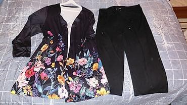 dəst qadın geyimləri: Qadın geyim dəsti – 4 məhsul - Qolsuz qırmızı uzun jilet: önü açıq — 7