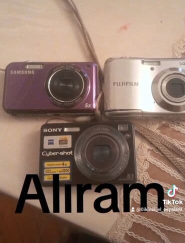 lazer qiymetleri: Gence şəhəri fotoaparatlar alıram qiymət modeline görə dəyişir vp — 1