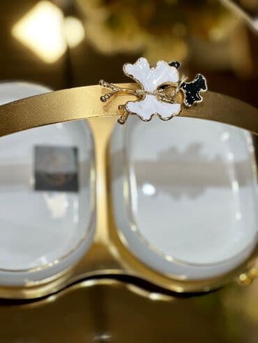 wirniyat: Tort və şiriniyyat qabı, rəng - Ağ, Farfor, Türkiyə — 6