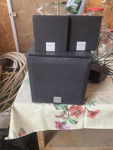 Creative Kolonka, Növ - Akustik, rəng - Qara