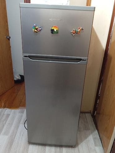 soyuducu kompressoru: 2 qapılı Hoffman Soyuducu Satılır, rəng - Gümüşü — 1