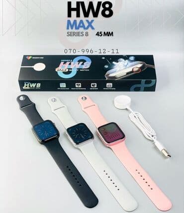 watch 8 ultra qiymeti: Smart saat Hw8 max Watch 8 Hw8 Max Smart saat Smart watch 8 🎊 Yeni — 7