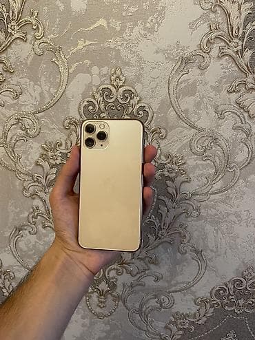 IPhone 11 Pro, 256 GB, Qızılı, Simsiz şarj, Face ID