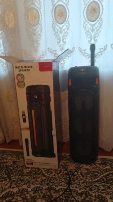 телефон fly мегафон: Новый Колонка, Тип - Портативная, цвет - Черный — 1