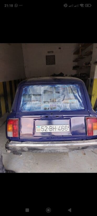 VAZ 2104sedan – tünd bənövşəyi rəngdə, Qaraj şəraitində rəngləmə lalafo.az -da VAZ 2104sedan – tünd bənövşəyi rəngdə, Qaraj şəraitində rəngləmə
