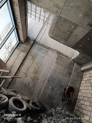 demir qapi gence: Beton kəsmə xidməti - Divar, döşəmə və tavanlarda dəqiq və səliqəli — 2