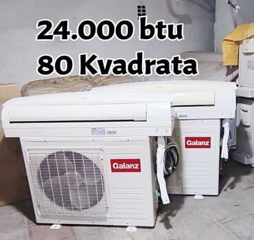Kondisioner Galanz, İşlənmiş, 70-80 kv. m, Split sistem, Kredit yoxdur, Pulsuz quraşdırılma