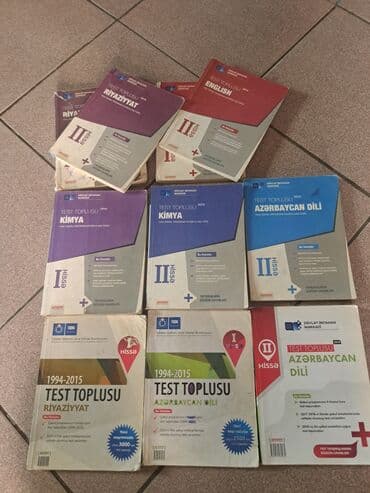 Riyaziyyat Testlər 11-ci sinif, 1-ci hissə, 2015 il